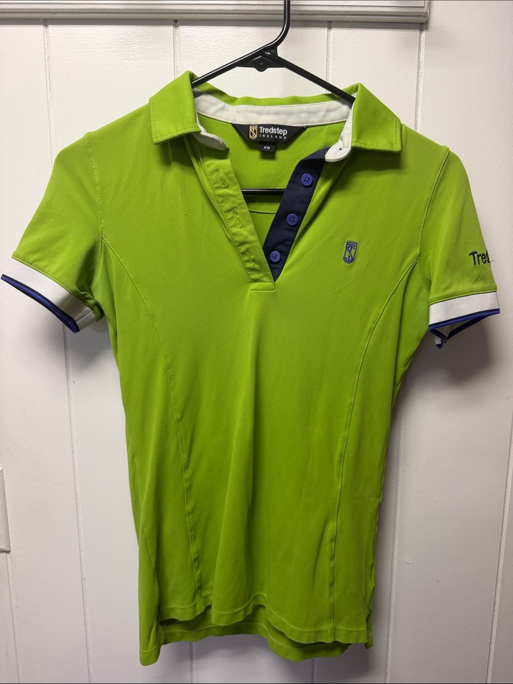 Women's Lime Green Polo Jersey